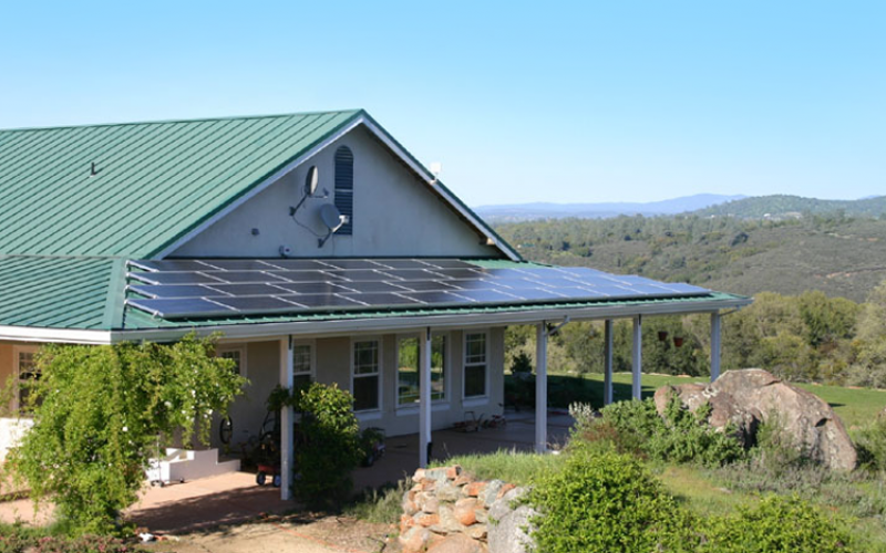 residential solar power system installation