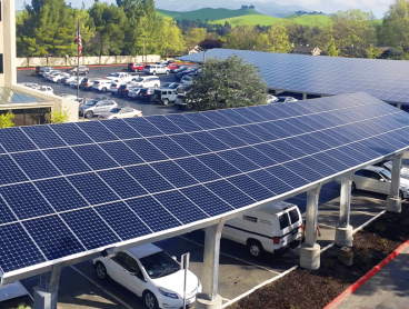 commercial solar power system carport