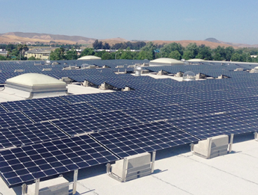 commercial solar installation