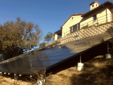 solar ground mounted system alamo