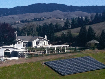 ground mounted solar system hiddenhills