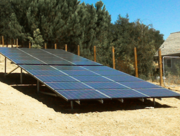 solar power system ground mounted pleasanton